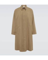 The Row - Cotton And Silk Coat - Lyst