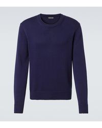 Tom Ford - Cotton And Silk Sweater - Lyst