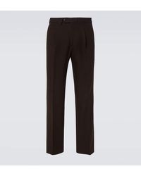 Saman Amel - Gerade Hose Amo Aus Woll-Twill - Lyst