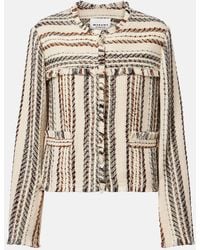 Isabel Marant - Izaria Cotton And Wool-Blend Jacket - Lyst