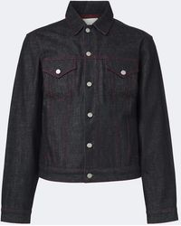 Acne Studios - Re-Edition Logo Denim Jacket - Lyst