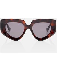 Loewe - Anagram Oversized Sunglasses - Lyst