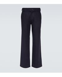 GR10K - Straight Leg Wool-Blend Pants - Lyst