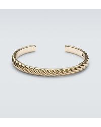 David Yurman - Armreif Sculpted Cable Aus 18Kt Gelbgold - Lyst