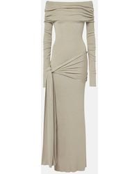 AYA MUSE - Robe Longue Kora En Soie Melangee - Lyst