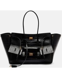 Balenciaga - Bel Air Medium Leather Tote Bag - Lyst