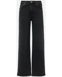 Agolde - Mid-Rise Straight Jeans Harper - Lyst