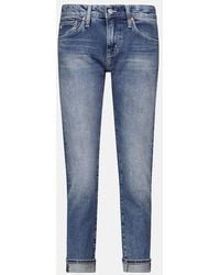 AG Jeans - Ex Boyfriend Stretch-Cotton Jeans - Lyst