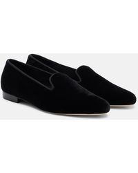 TOTEME - Velvet Loafers - Lyst