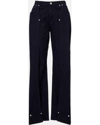 Jean Paul Gaultier - Low-Rise Wide-Leg Jeans - Lyst