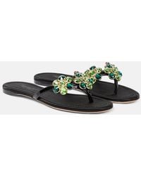 Giambattista Valli - Leather Sandals - Lyst