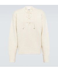 Jil Sander - Wool And Silk Sweater - Lyst