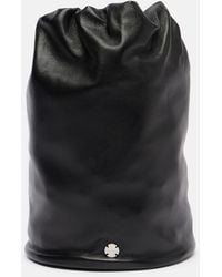 The Row - Leather Pouch - Lyst