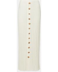 Christopher Esber - Sundial Shell Cotton-Blend Maxi Skirt - Lyst
