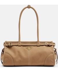 Prada - Bonnie Medium Leather Shoulder Bag - Lyst