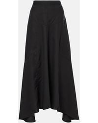 Isabel Marant - Alona Asymmetric Midi Skirt - Lyst