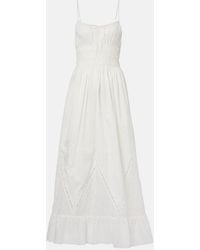 Faithfull the Brand - Meline Cotton Voile Maxi Dress - Lyst