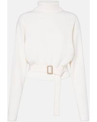 Chloé - Iconic Milk Wool-Blend Sweater - Lyst