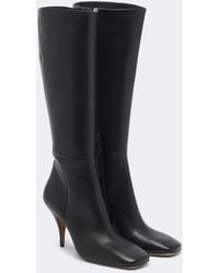 Jude - Credo Leather Knee-High Boots - Lyst