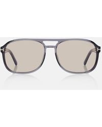 Tom Ford - Rosco Aviator Sunglasses - Lyst