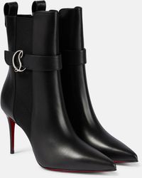 Christian Louboutin - So Cl Chelsea 85 Leather Bootie - Lyst