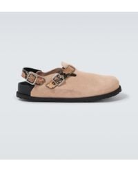 Birkenstock - Tokio Ii Suede Clogs - Lyst