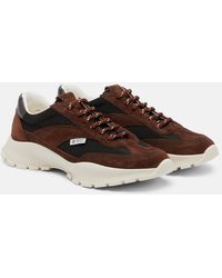 Prada - Suede Sneakers - Lyst