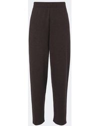 The Row - Parvi Cashmere Wide-Leg Pants - Lyst