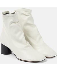 Isabel Marant - Laeden Leather Ankle Boots - Lyst