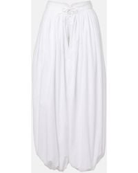 Christopher Esber - Cotton Poplin Balloon Pants - Lyst