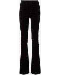 Stouls - Kam 24 Suede Flared Pants - Lyst