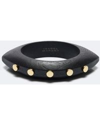 Isabel Marant - Layla Studded Wood Bangle - Lyst