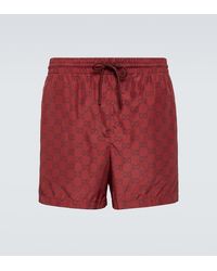 Gucci - Gg Swim Trunks - Lyst