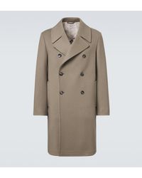 Agnona - Double-Breasted Cashmere Coat - Lyst