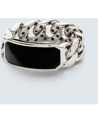 SHAY - Id Link 18Kt Ring With Onyx - Lyst