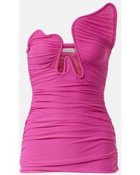 Christopher Esber - Salacia Strapless Ruched Top - Lyst