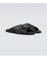 Prada - Leather Sandals - Lyst