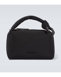 JW Anderson - Jwa Corner Leather-Trimmed Crossbody Bag - Lyst