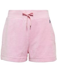 Polo Ralph Lauren Shorts aus einem Baumwollgemisch - Pink