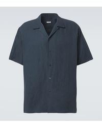 A.PRESSE - Vintage Silk And Linen Shirt - Lyst