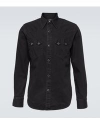 RRL - Camicia di jeans Sawtooth West - Lyst