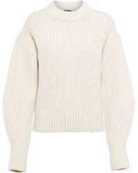 Womens Jumpers and knitwear JOSEPH Jumpers and knitwear JOSEPH Turtleneck Wool Sweater in Pink Natural 