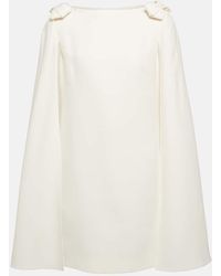 Valentino - Miniabito Couture in crepe con fiocco - Lyst