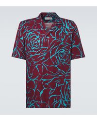 Dries Van Noten - Printed Bowling Shirt - Lyst