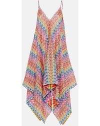 Missoni - Zigzag Lame Beach Dress - Lyst