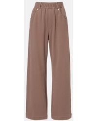 Brunello Cucinelli - Cotton Sweatpants - Lyst