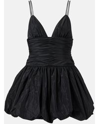STAUD - Abito Corto Loren Con Ruches - Lyst