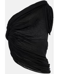 Rick Owens - Asymmetrical Twisted T-Shirt For - Lyst