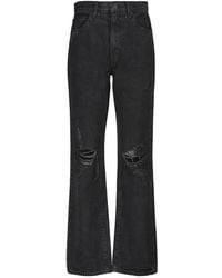 SLVRLAKE Denim - London High-Rise Wide-Leg Jeans - Lyst