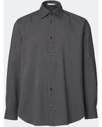 The Row - Victor Checked Virgin Wool Shirt - Lyst